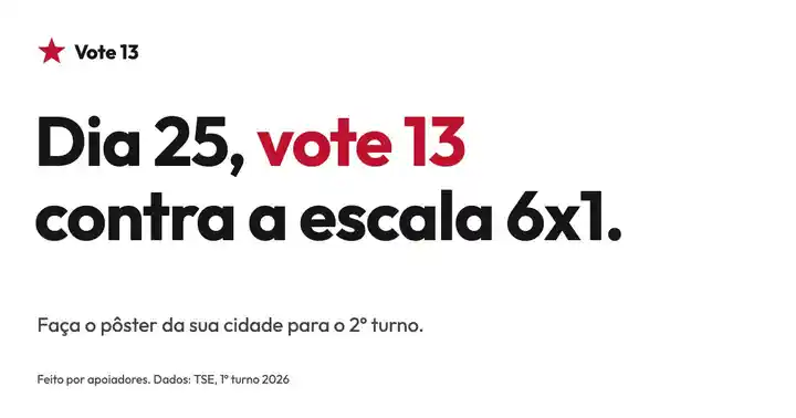 Miniatura de compartilhamento: Vamos de 13
